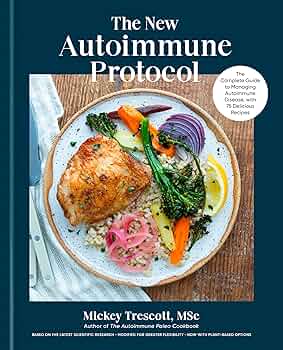 The new autoimmune protocol : the complete guide to managing autoimmune disease, with 75 delicious recipes / Mickey Trescott, MSc.